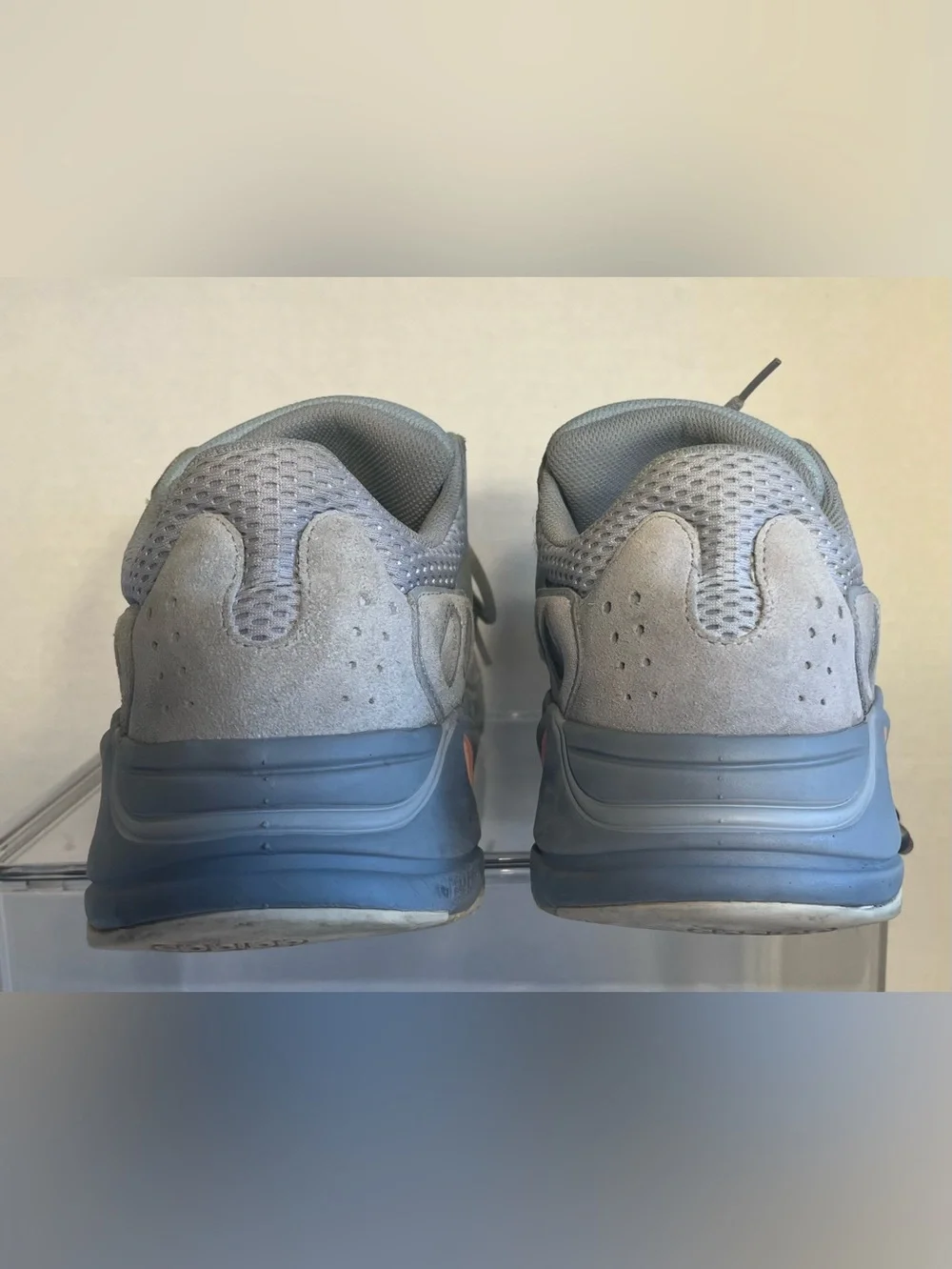 MEN'S 2019 ADIDAS YEEZY BOOST 700 RUNNING SNEAKERS (INERTIA) (SIZE 12) EXCELLENT